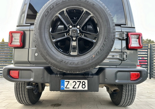 Jeep Wrangler cena 185000 przebieg: 69000, rok produkcji 2020 z Szczecin małe 781